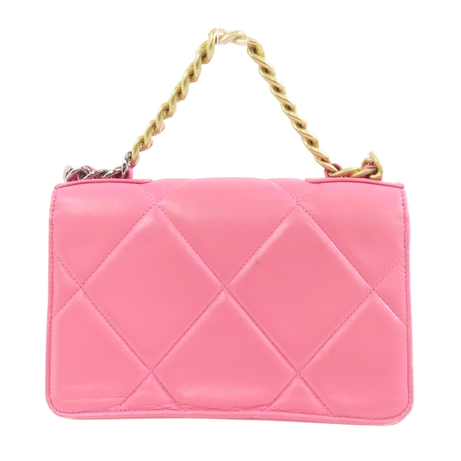 Authentic  Chanel 19 Wallet On Chain Bag