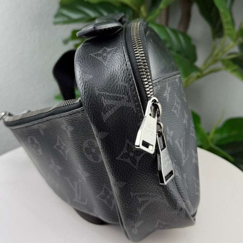 Authentic Louis Vuitton Monogram Eclipse Black Bumbag Bag