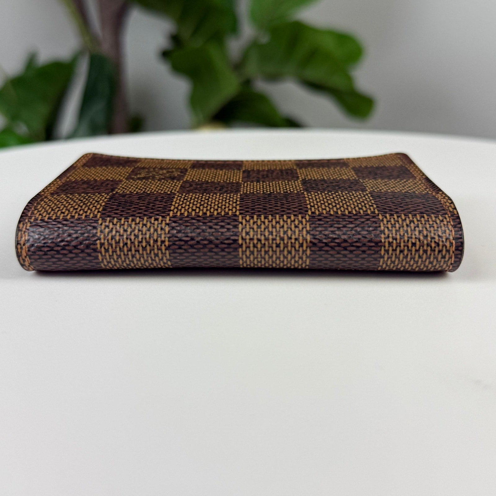 Authentic Louis Vuitton Damier Envelope Carte de Visite Card Wallet