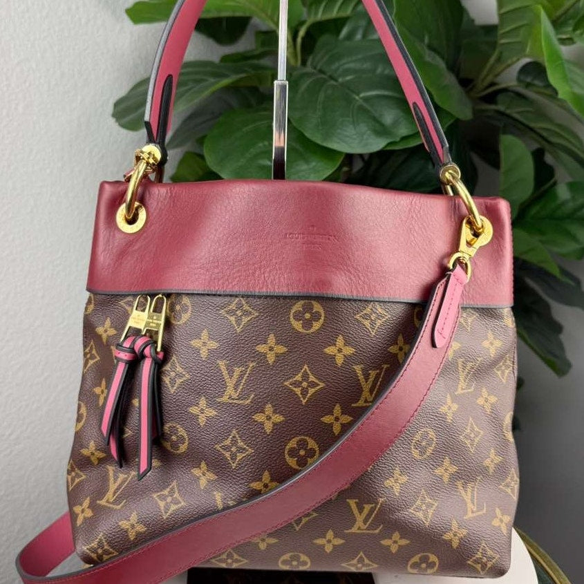 Authentic Louis Vuitton Tuileries Besace Two-way Shoulder Bag