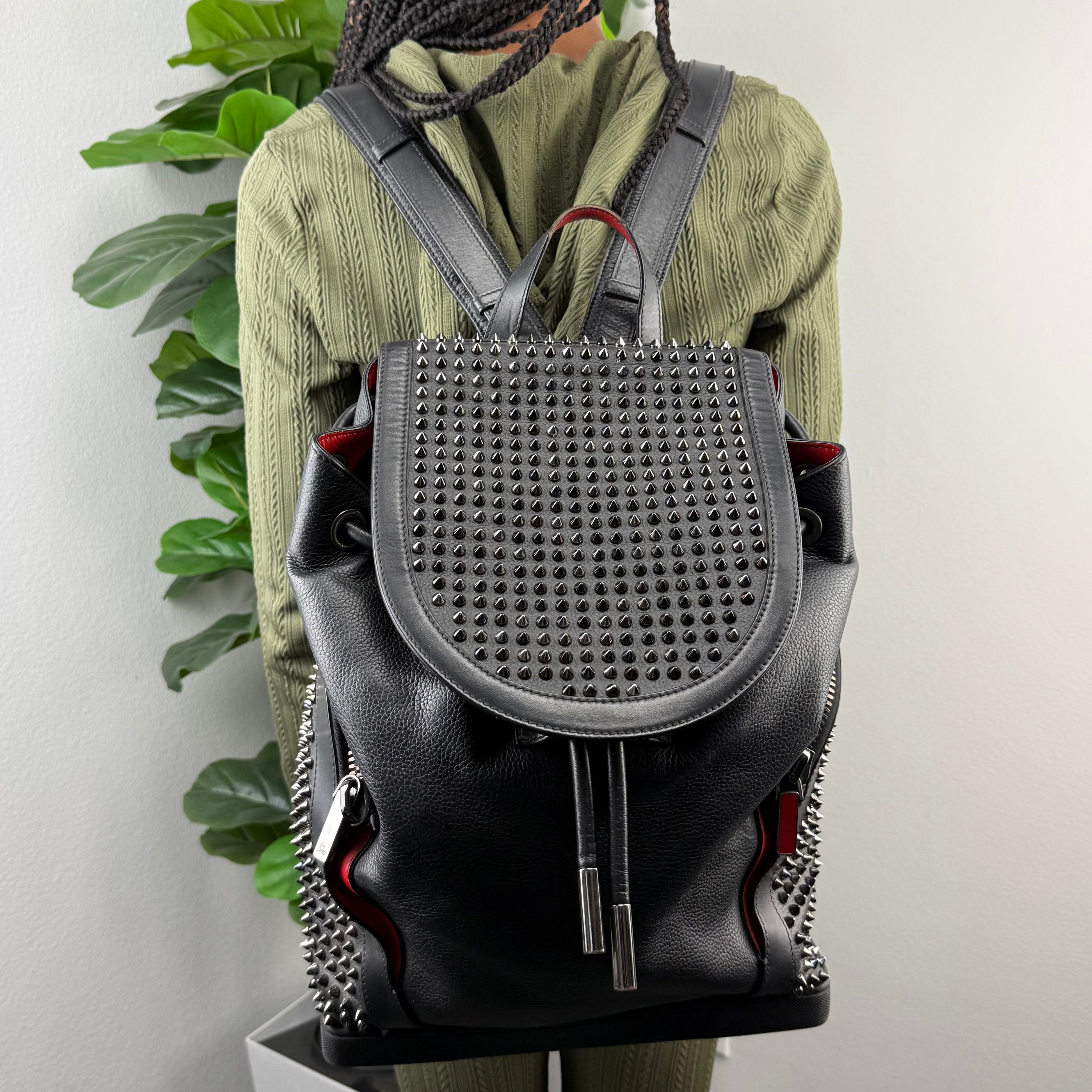 Authentic Christian Louboutin Explorafunk Backpack