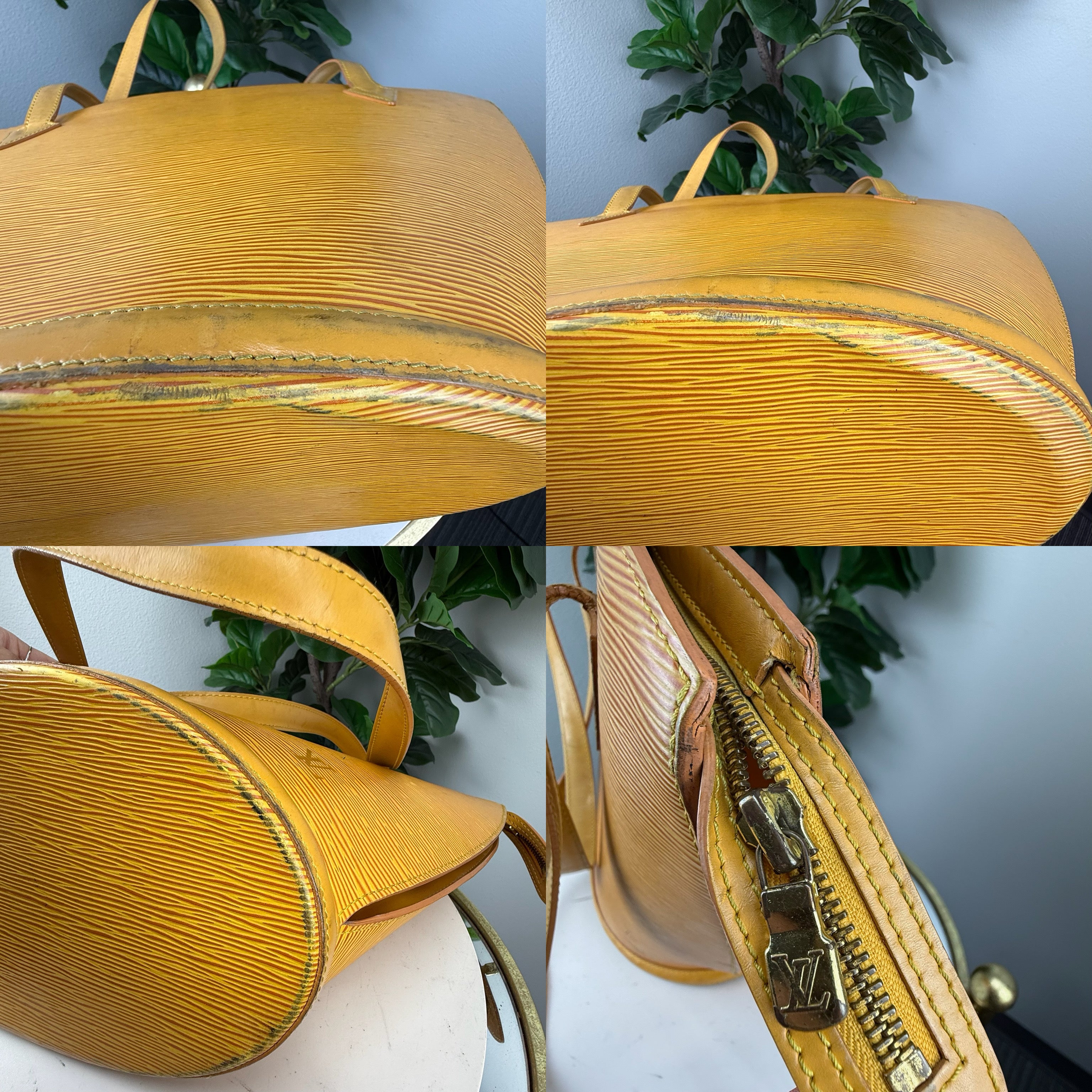 Authentic Louis Vuitton Epi Shoulder Bag - Certificate of Authenticity included
