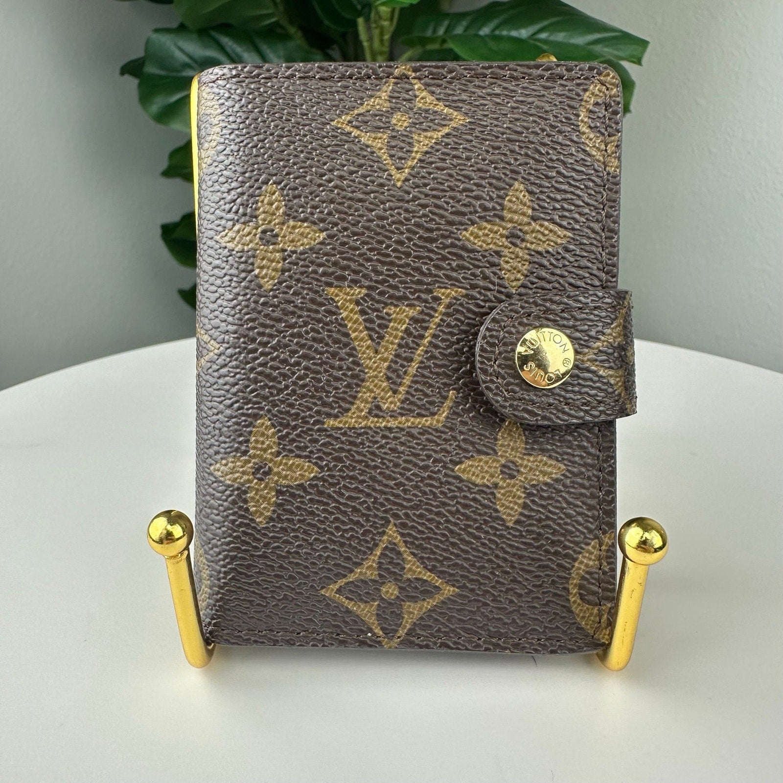 Authentic Louis Vuitton Monogram Organiseur de Poche Card Case