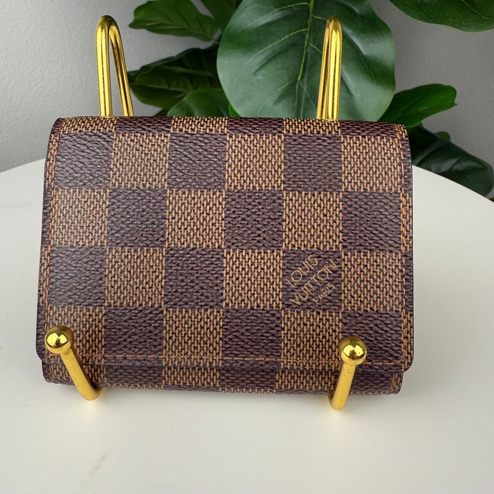 Authentic Louis Vuitton Damier Ebene Wallet