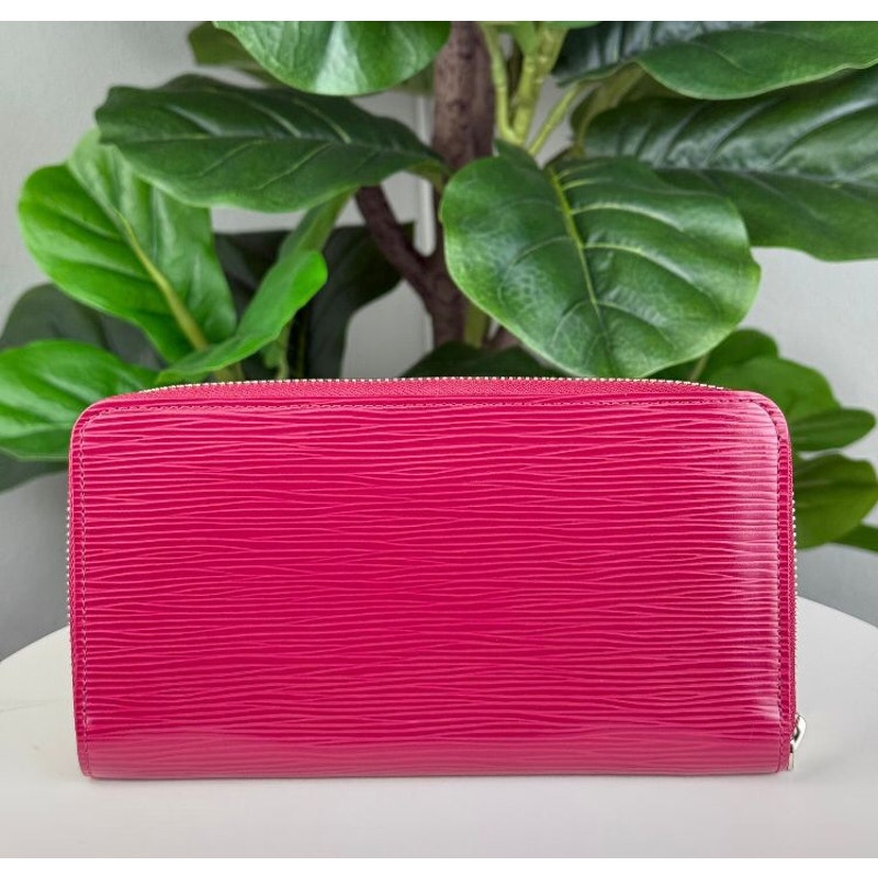 💎✨Authentic Louis Vuitton Hot Pink Epi Leather Zippy Wallet
