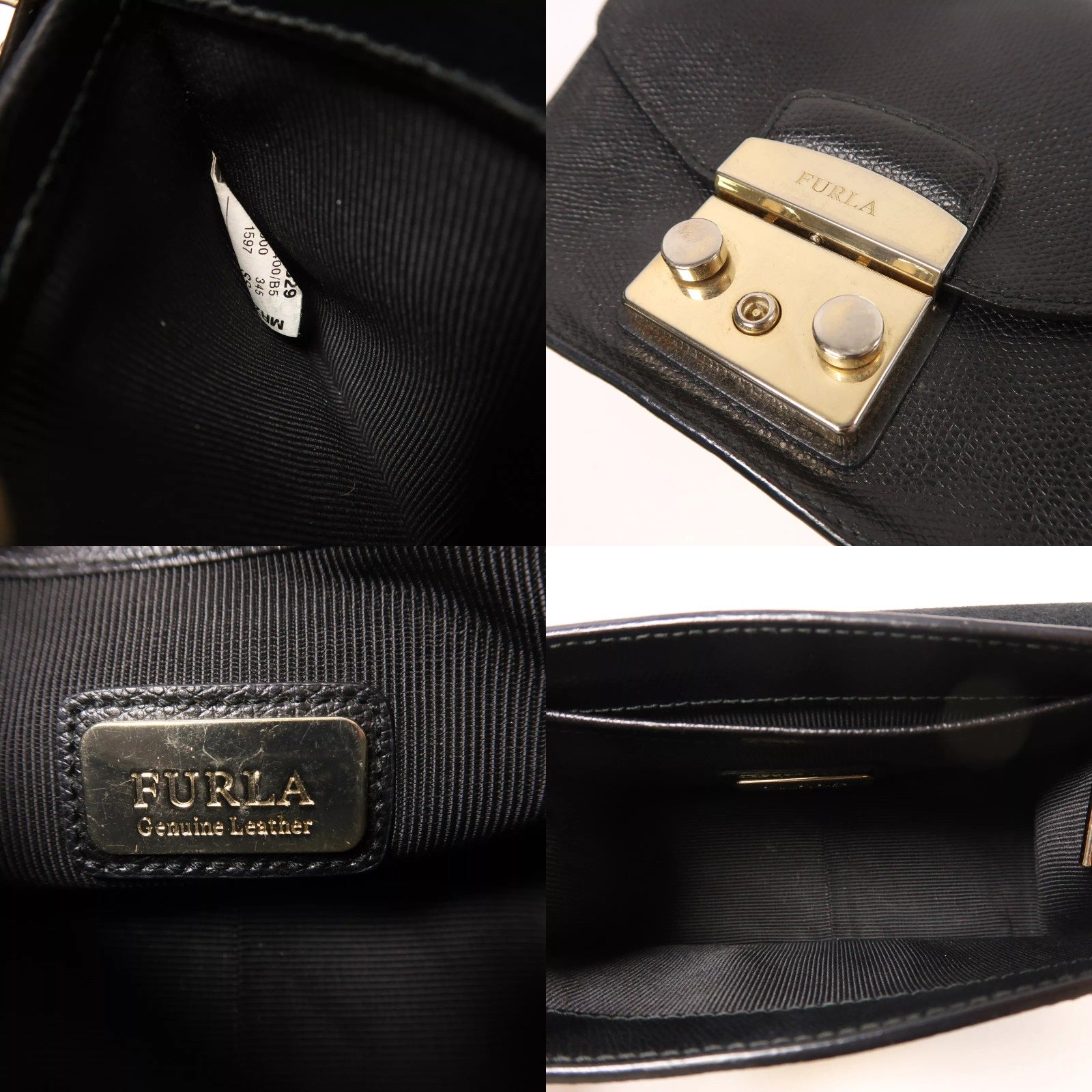 Authentic Furla Chain Shoulder Bag