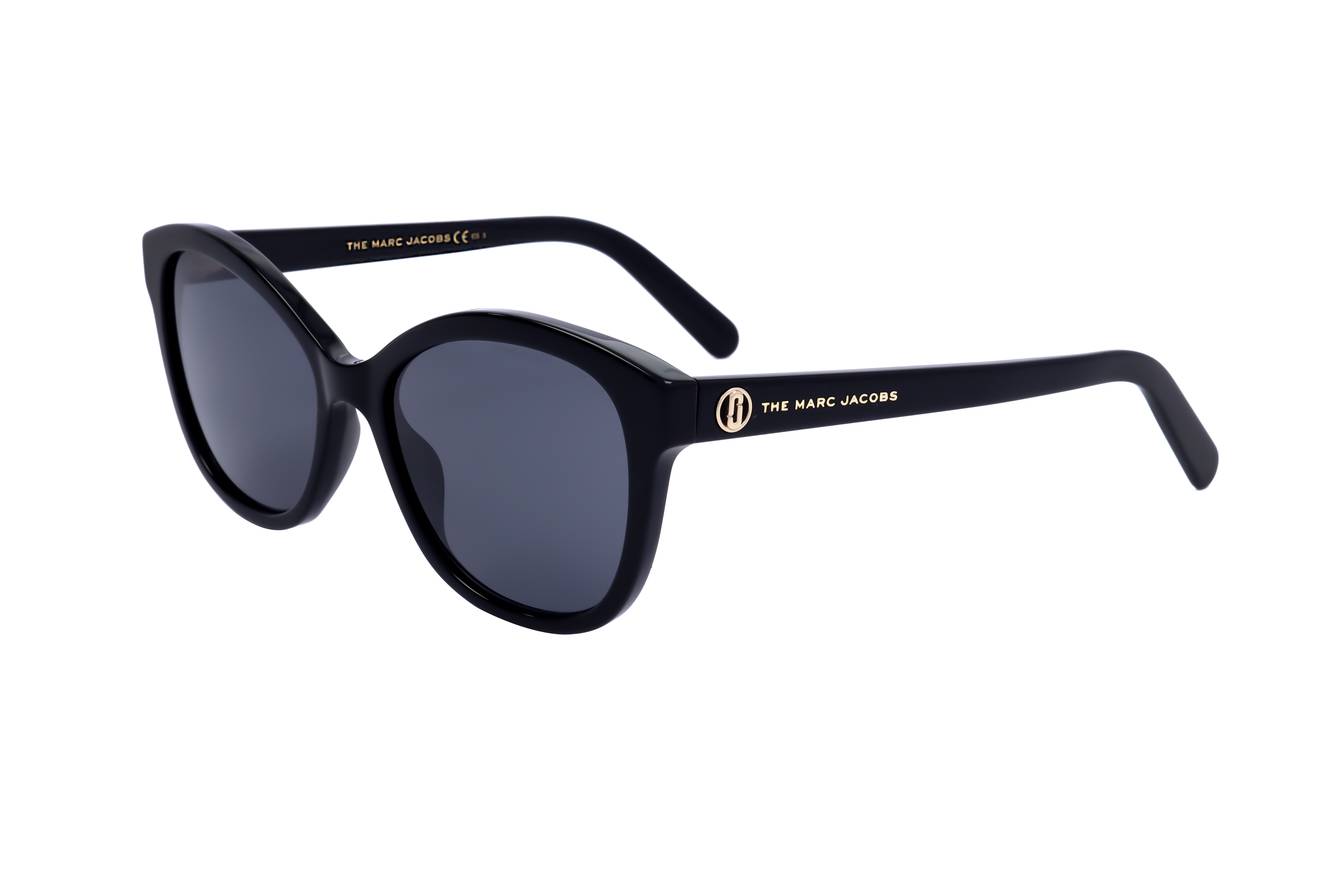 Authentic Marc Jacobs MARC 554/S Ladies Sunglasses Black Grey 55-17-145