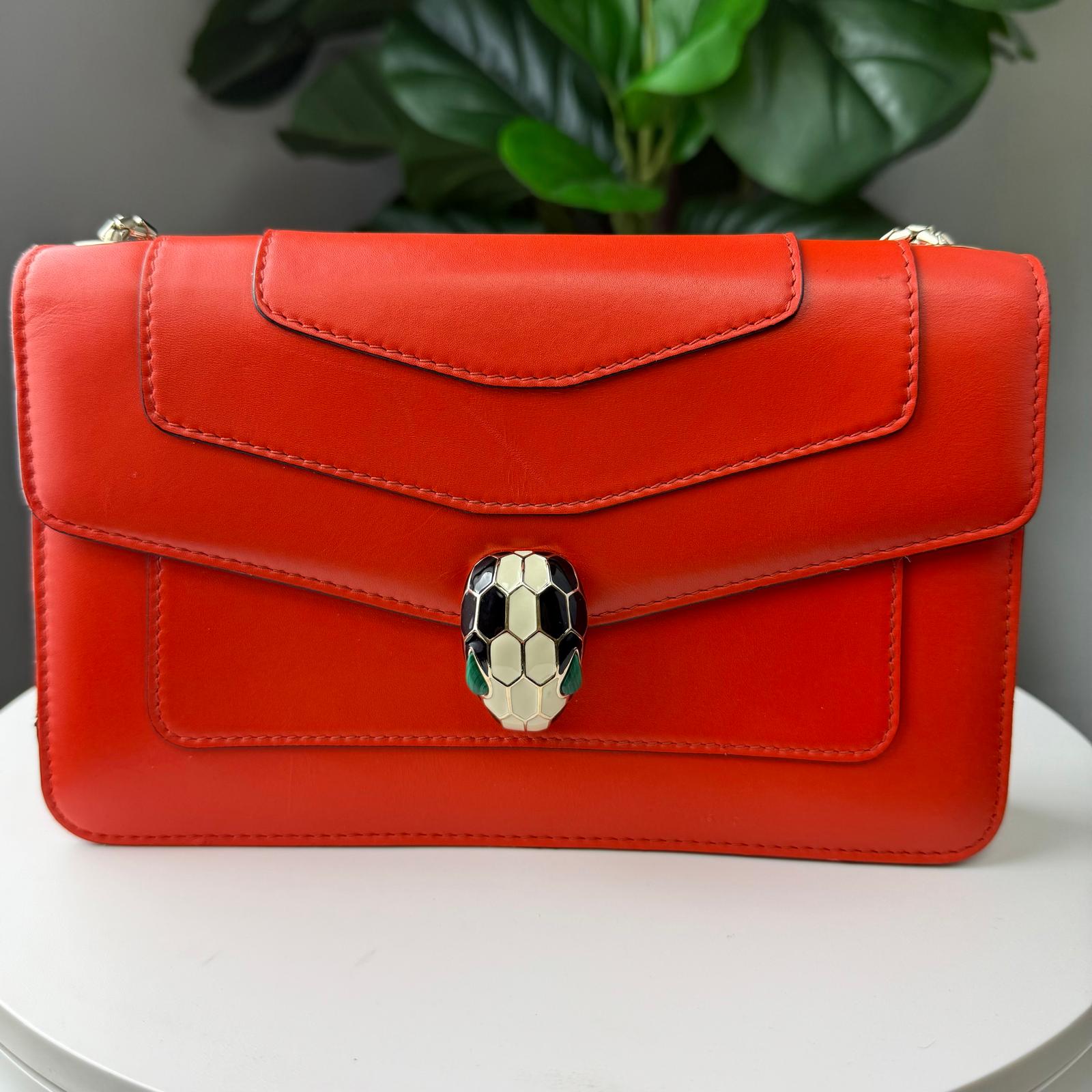💎Authentic  Bulgari Serpenti Forever Crossbody Bag