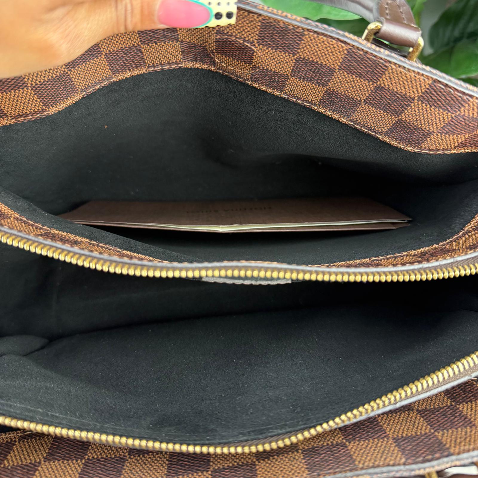 Authentic Louis Vuitton Damier Ebene Normandy Bag
