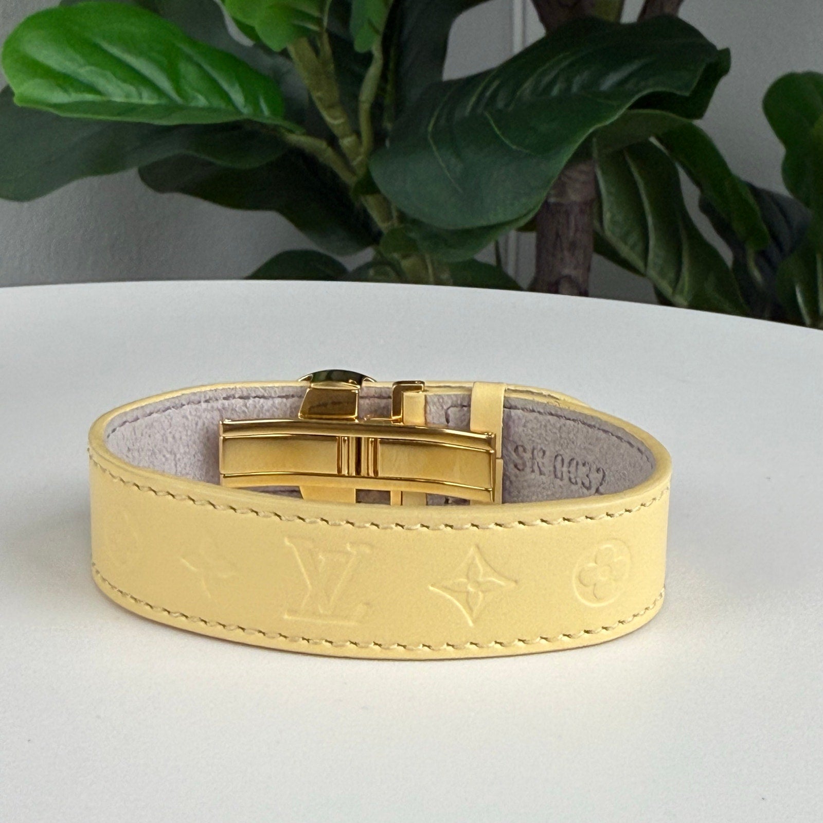 Authentic Louis Vuitton Wish Bracelet Cream