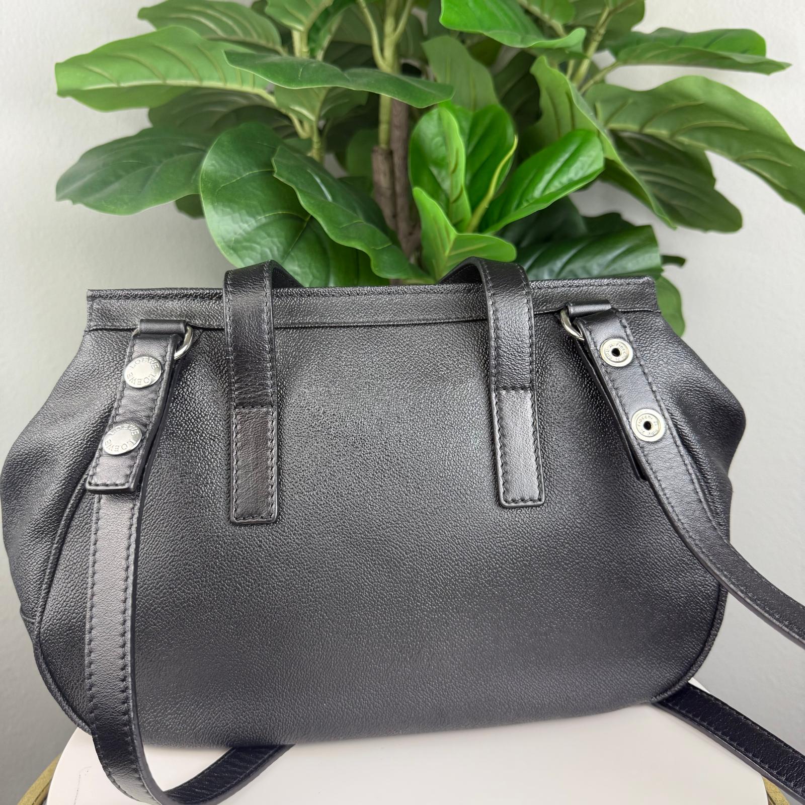 Authentic Loewe Shoulder Bag Black