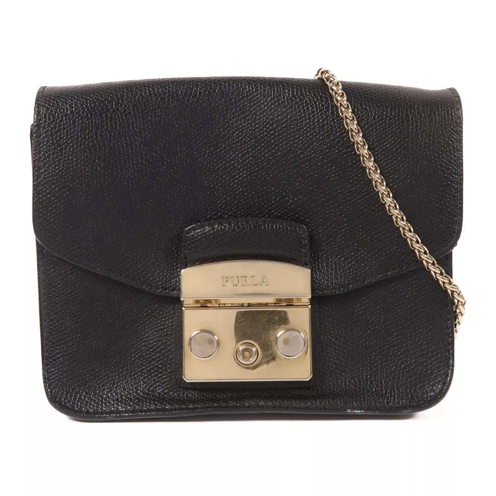 Authentic Furla Chain Shoulder Bag