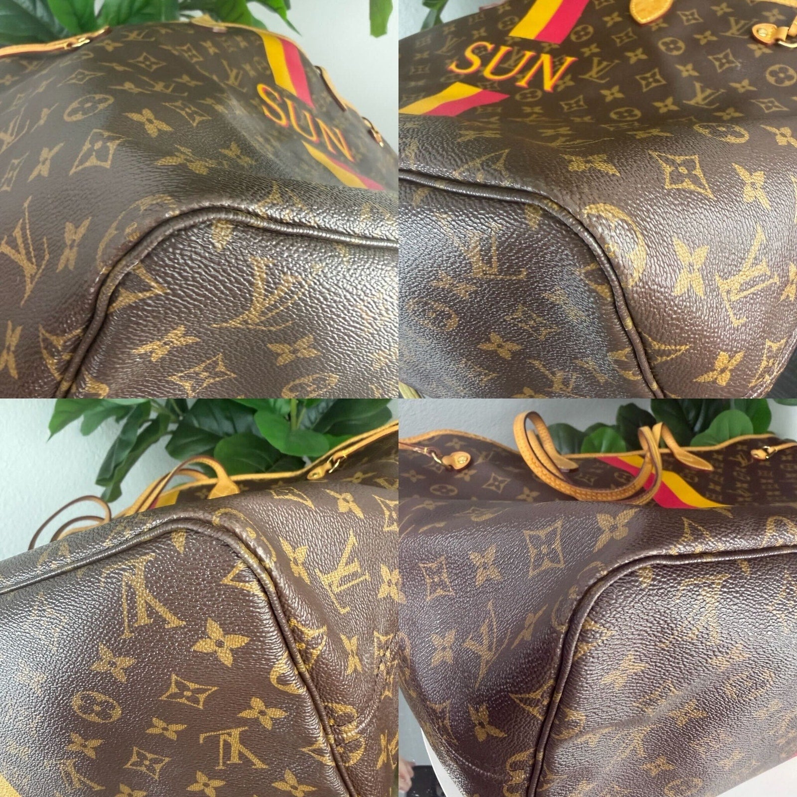 Louis Vuitton Neverfull GM Monogram Canvas My LV Heritage Tote Bag Authentic Pre Owned