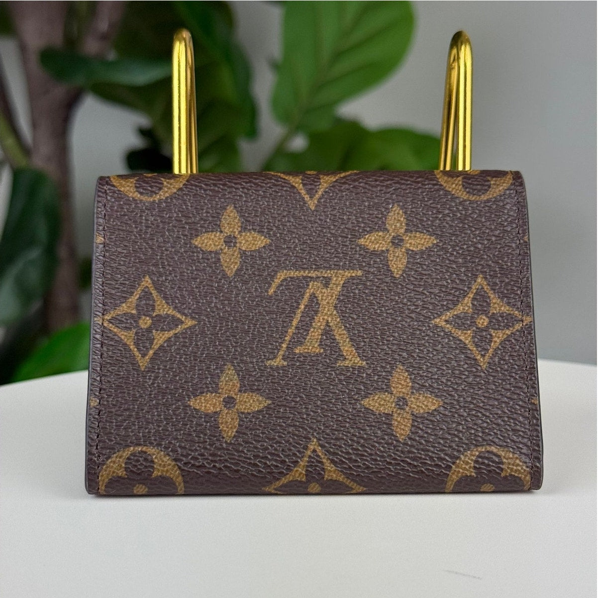 Authentic Louis Vuitton Envelope Carte de Visite Card Wallet