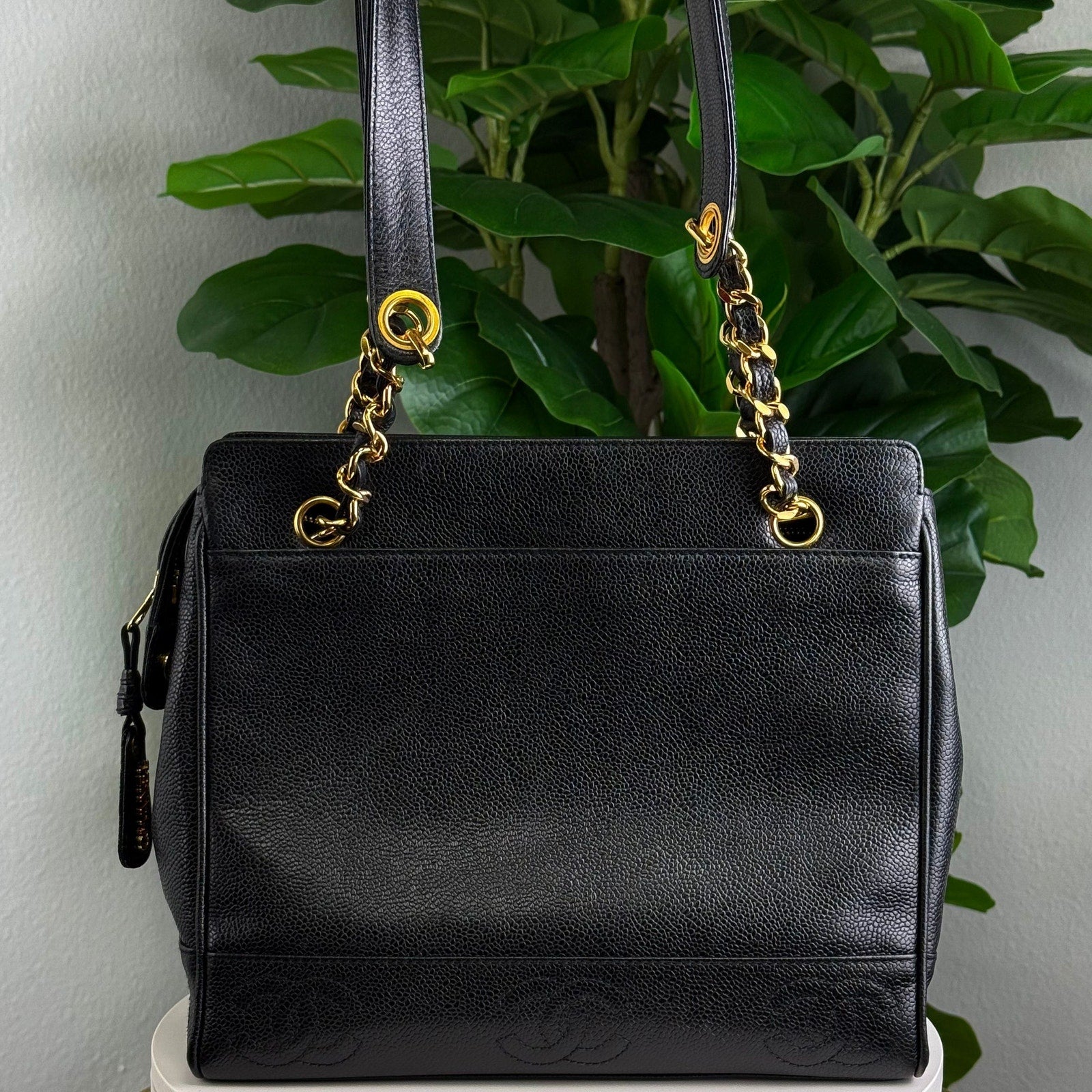 Authentic CHANEL Triple COCO Chain Shoulder Bag
