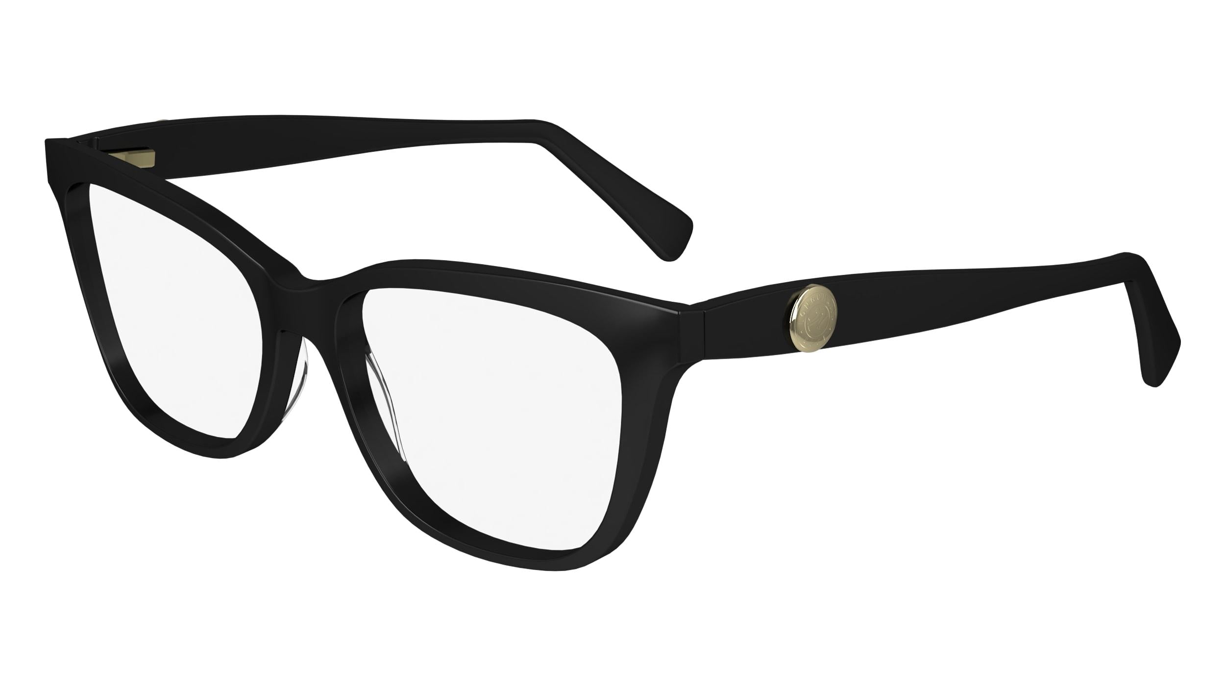 Authentic Longchamp LO2744N Ladies Eyeglasses Black 55-16-140