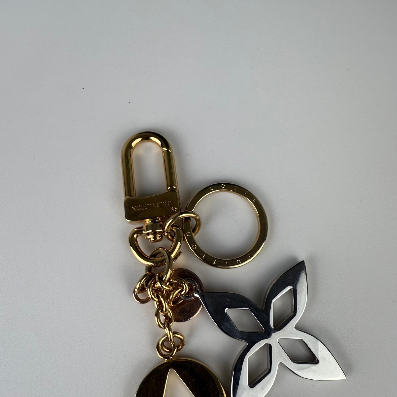 💎Authentic LOUIS VUITTON Malletage Blossom Bag Charm