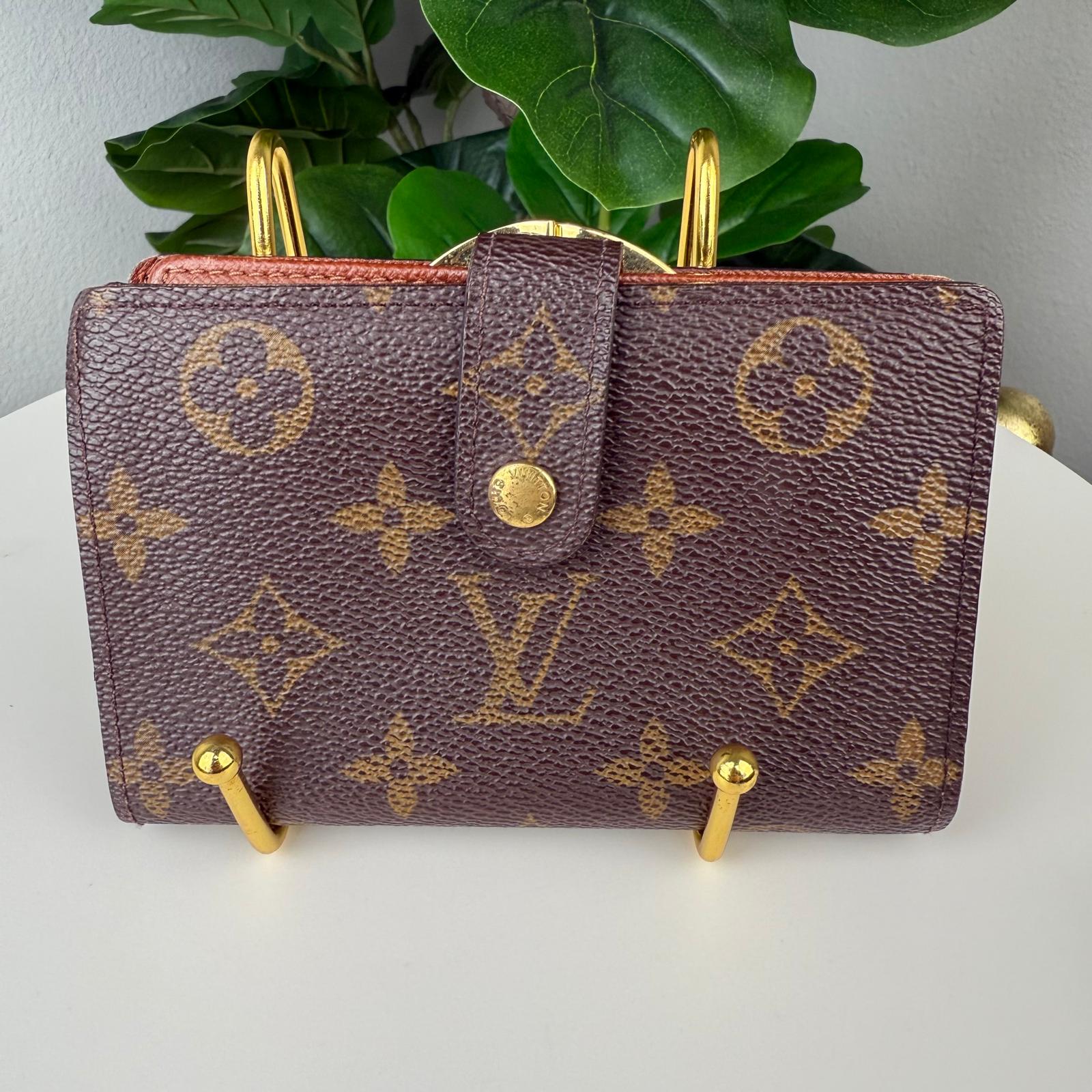 Authentic Louis Vuitton Monogram Porte Monnaie Wallet