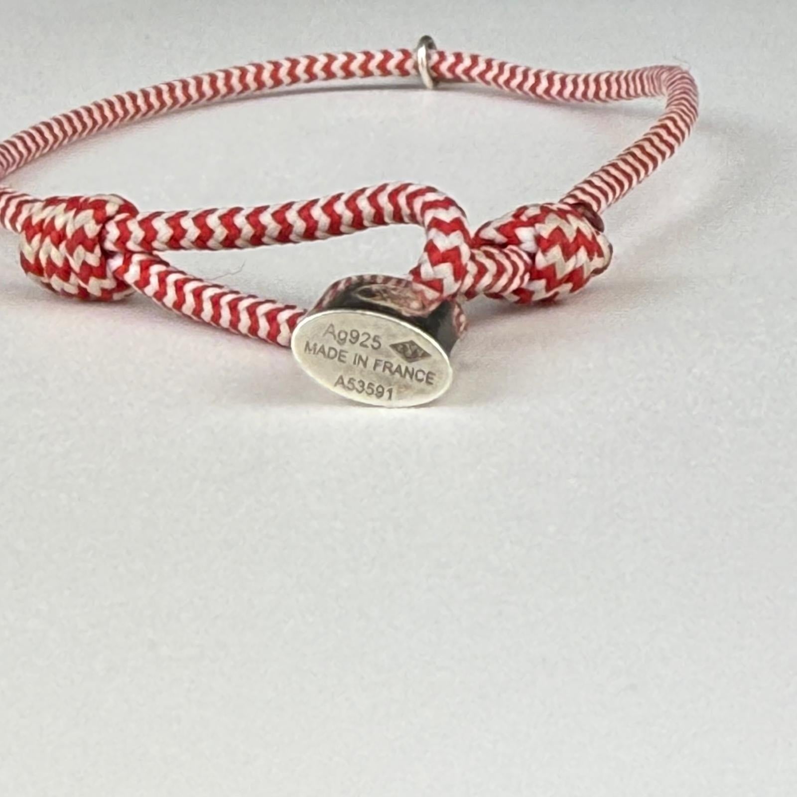 💎Authentic Louis Vuitton UNICEF Sterling Silver Lockit Bracelet Size 8 1/4"