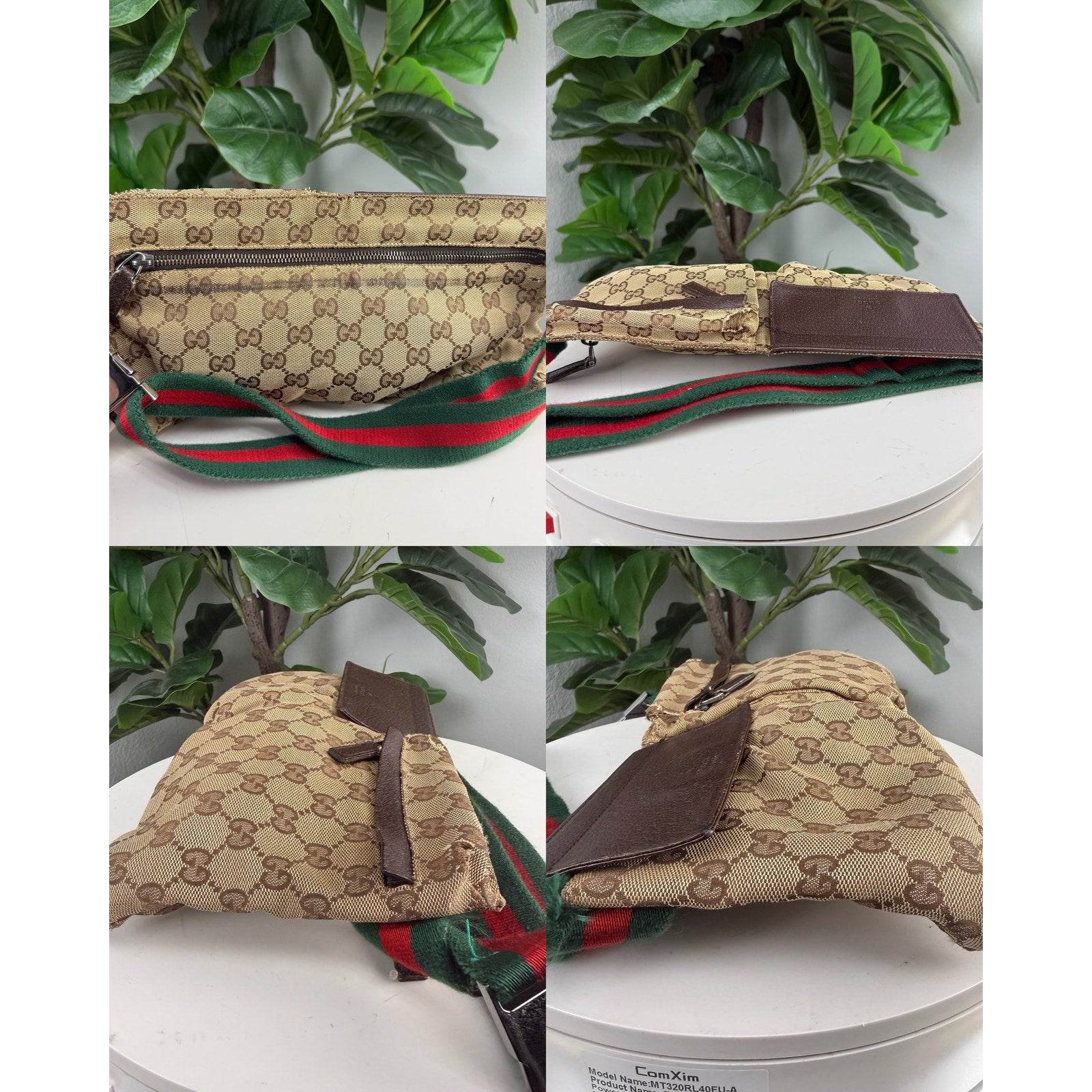 Gucci GG Canvas Waist Belt Bag