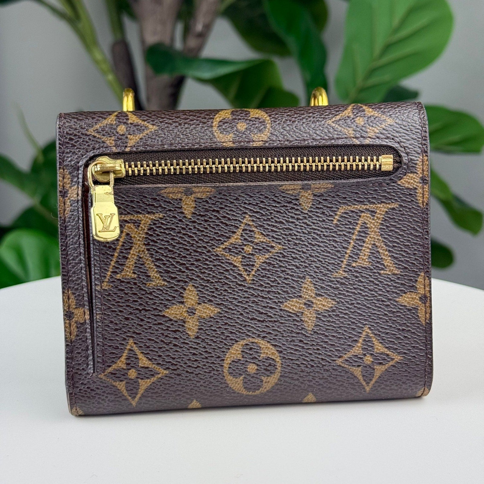 Authentic Louis Vuitton Monogram Portefeuille Koala Trifold Compact Wallet