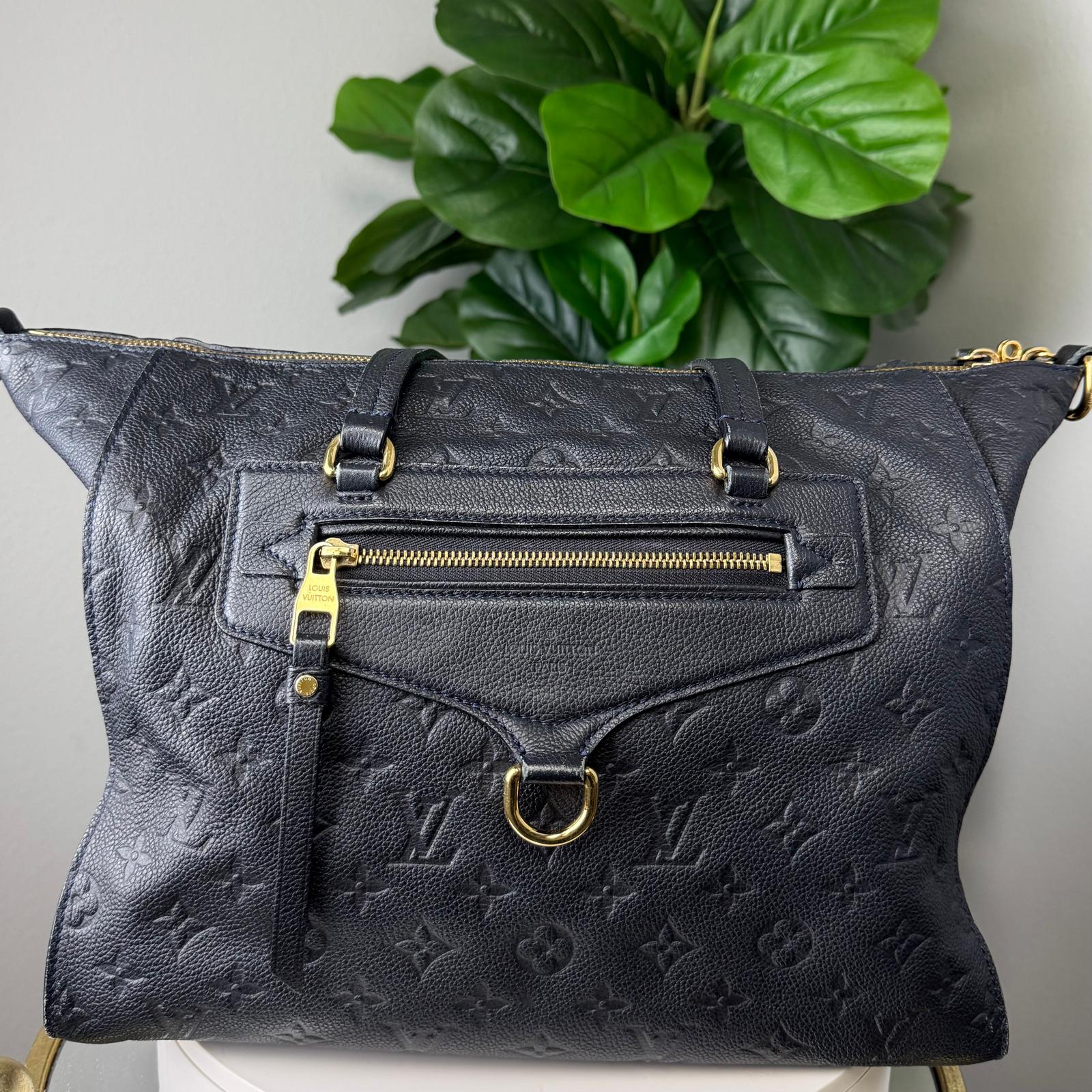 💎Authentic Louis Vuitton Monogram Empreinte Lumineuse PM Tote Bag
