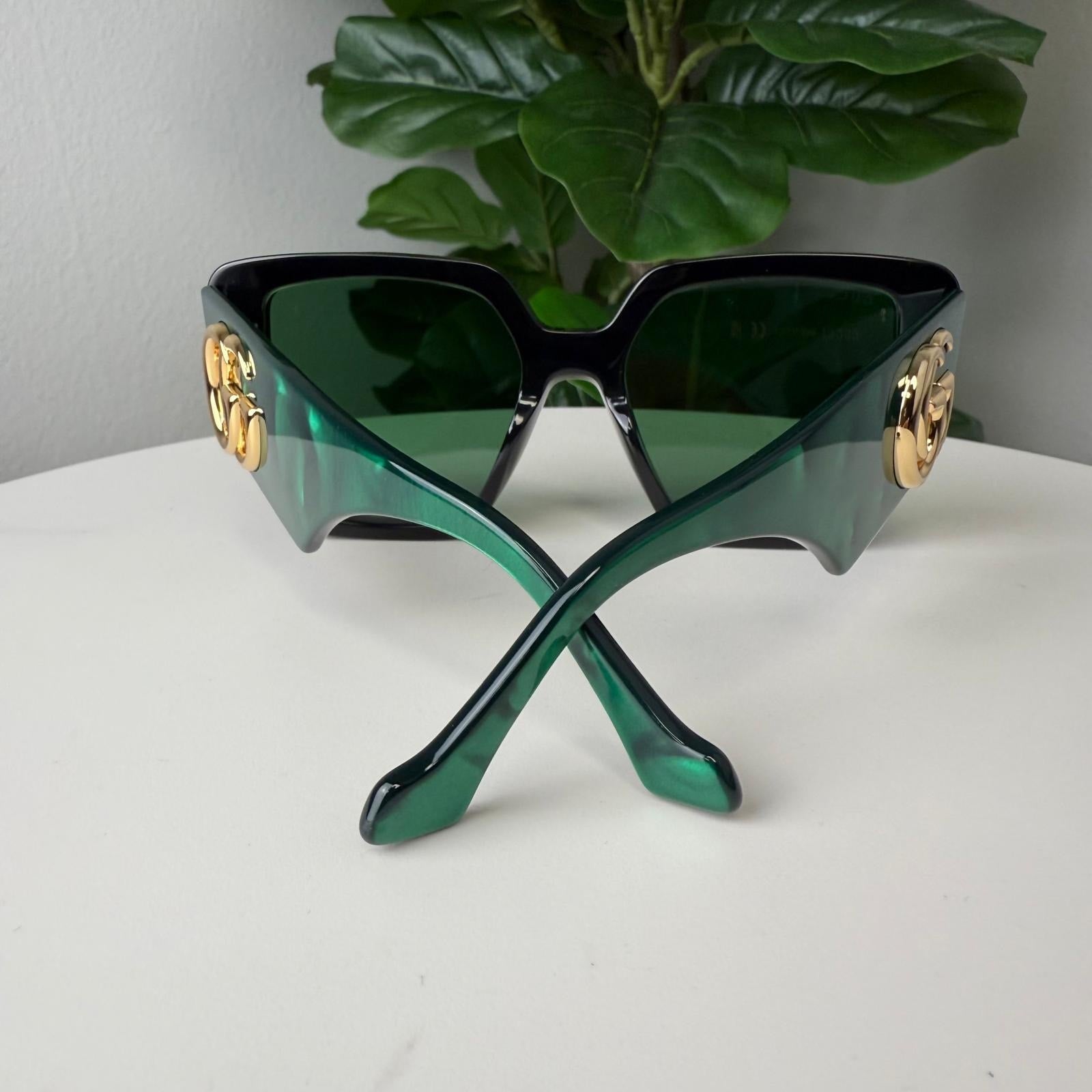 Gucci Eyewear Double G Oversized-frame Sunglasses