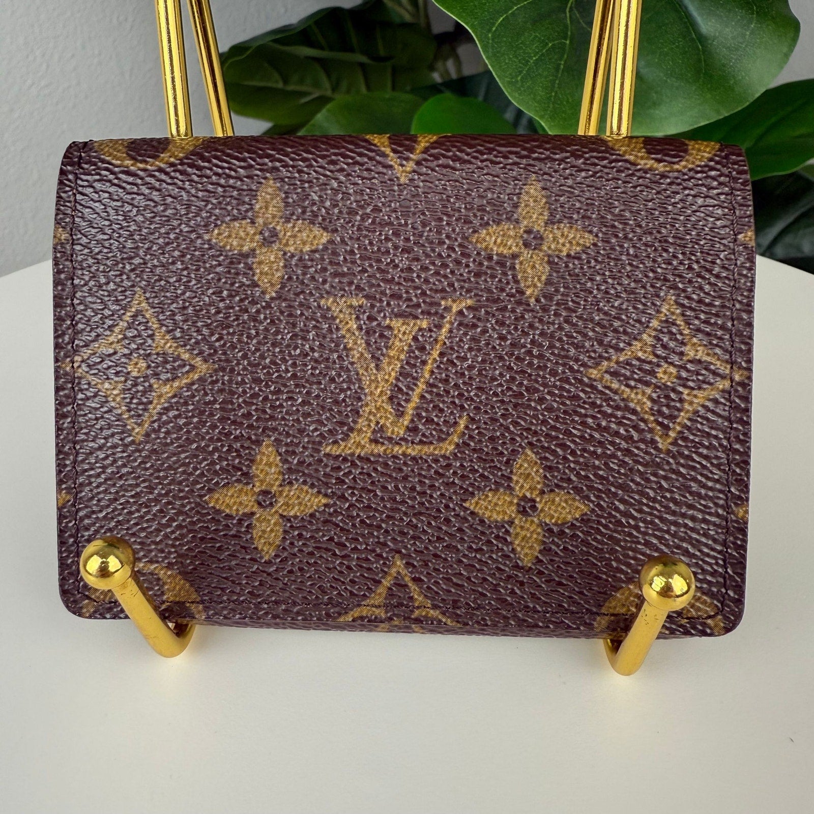 Authentic Louis Vuitton Monogram Canvas Wallet