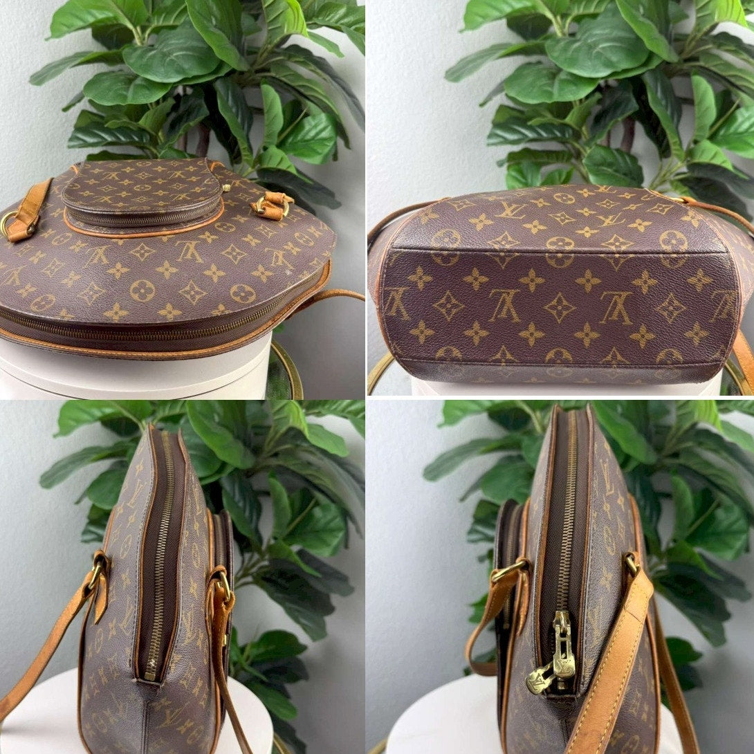 Authentic Louis Vuitton Monogram Canvas Ellipse Shoulder Bag