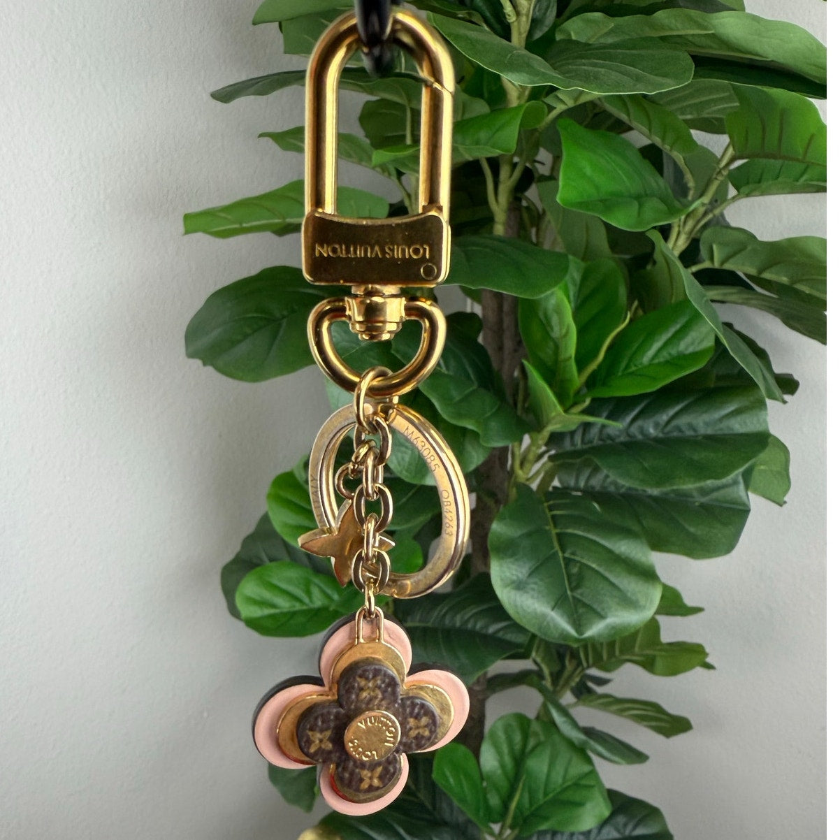 Authentic Louis Vuitton Blooming Flowers BB Bag Charm