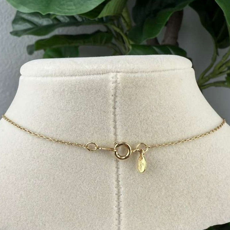 💎✨Authentic Givenchy GG Logo Chain Rhinestones Necklace