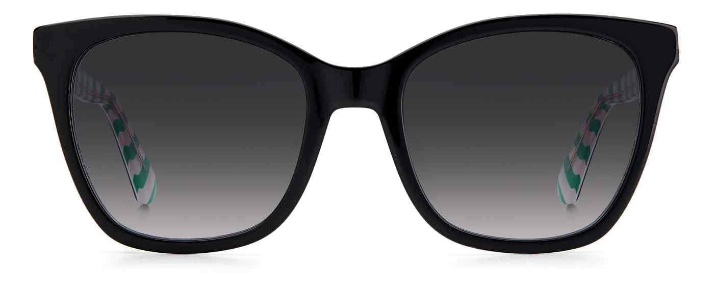 Authentic Kate Spade DESI/S Ladies Sunglasses Black Dark Grey Gradient 55-20-140