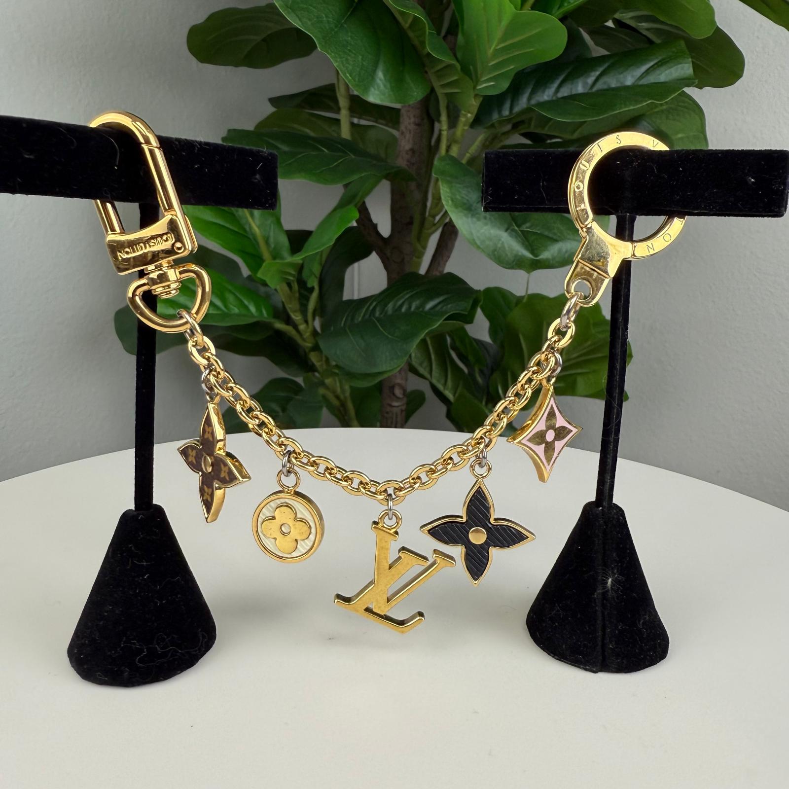 Authentic Louis Vuitton Spring Street Bag Charm Gold
