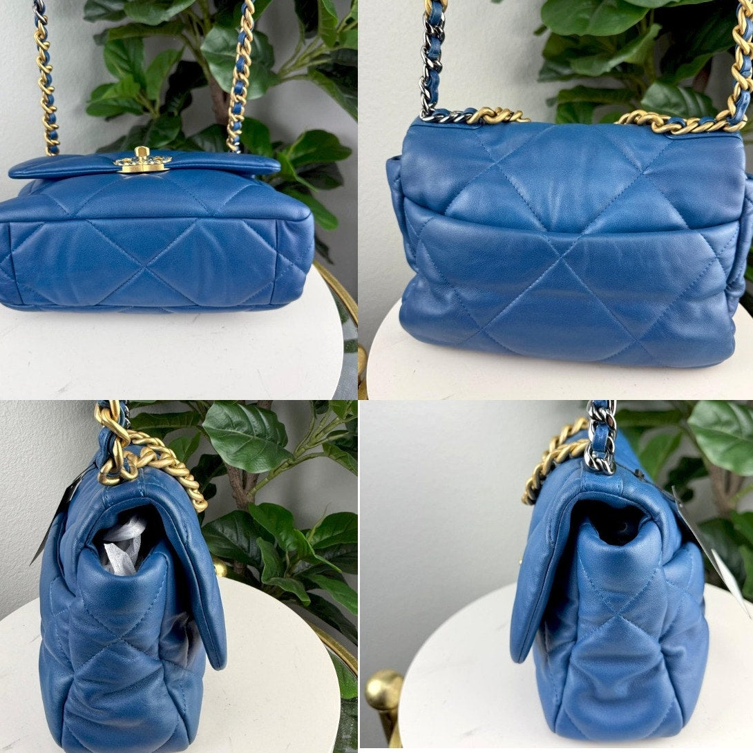 Authentic Chanel 19 Flap Bag
