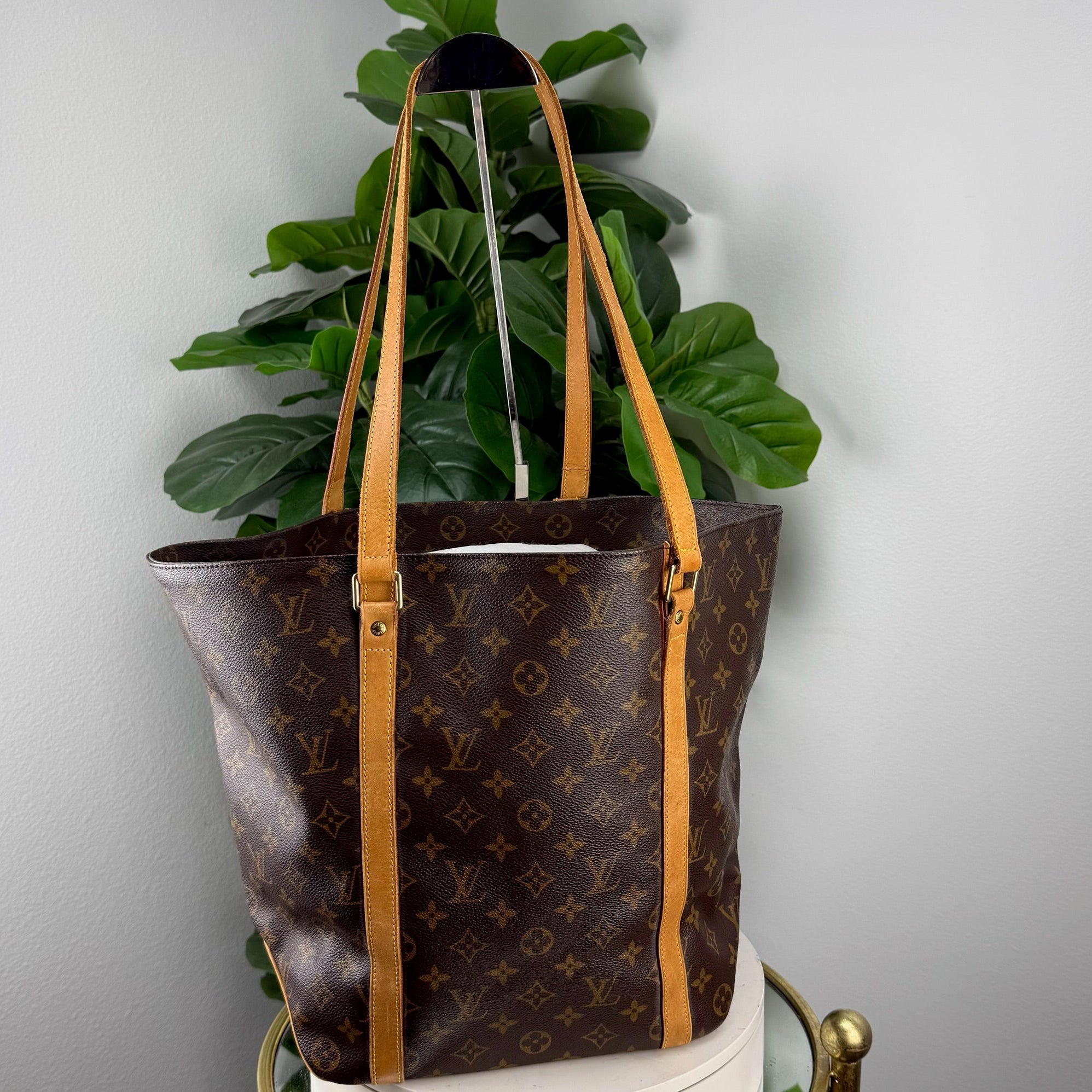 Authentic Louis Vuitton Sac Shopping Tote Bag Extra Large- Certificate of Authenticity included