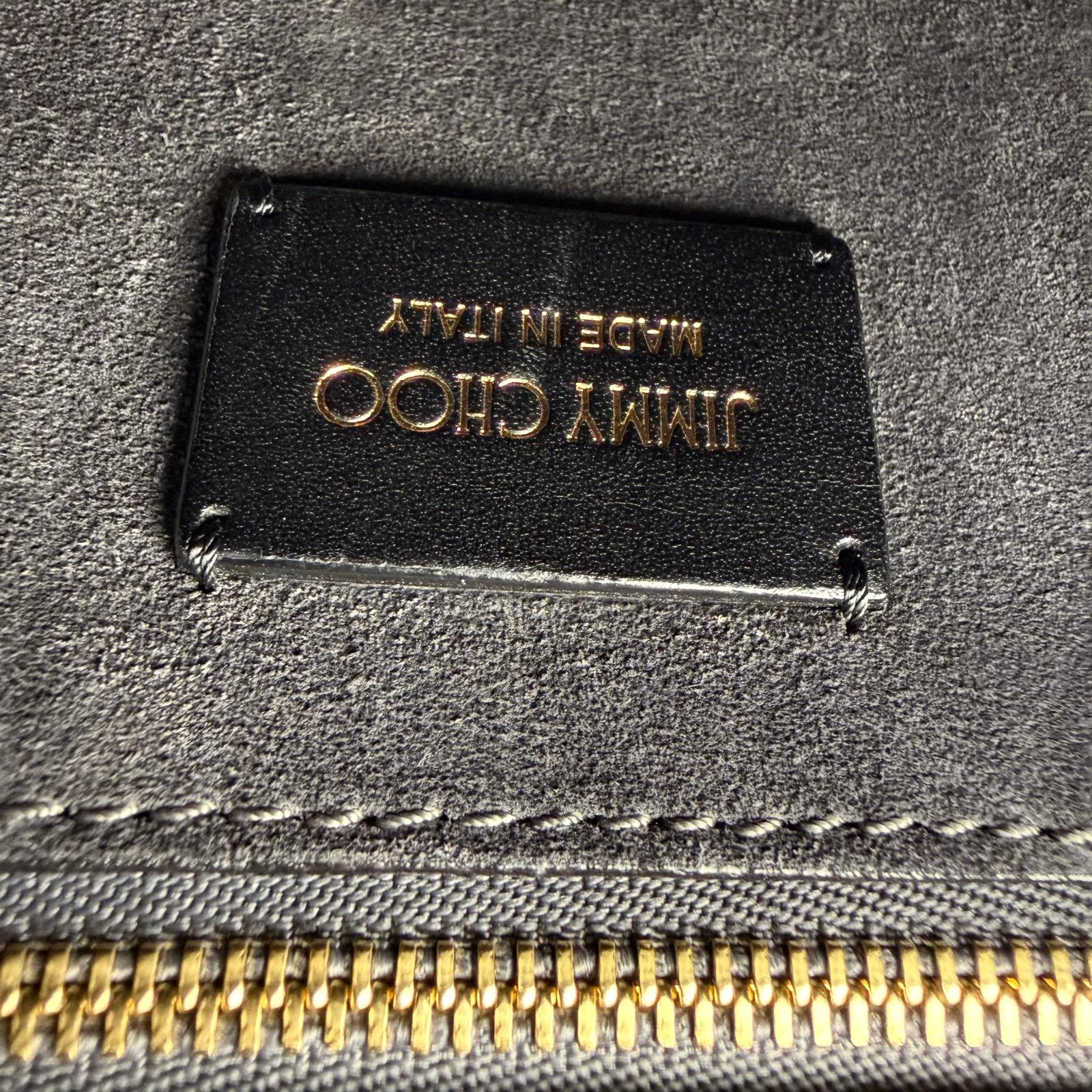 Authentic Jimmy Choo Varenne Leather Crossbody Bag