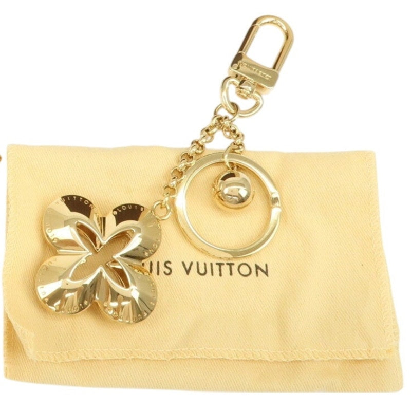 Authentic Louis Vuitton Porte Cles Eclipse Gold Bag Charm