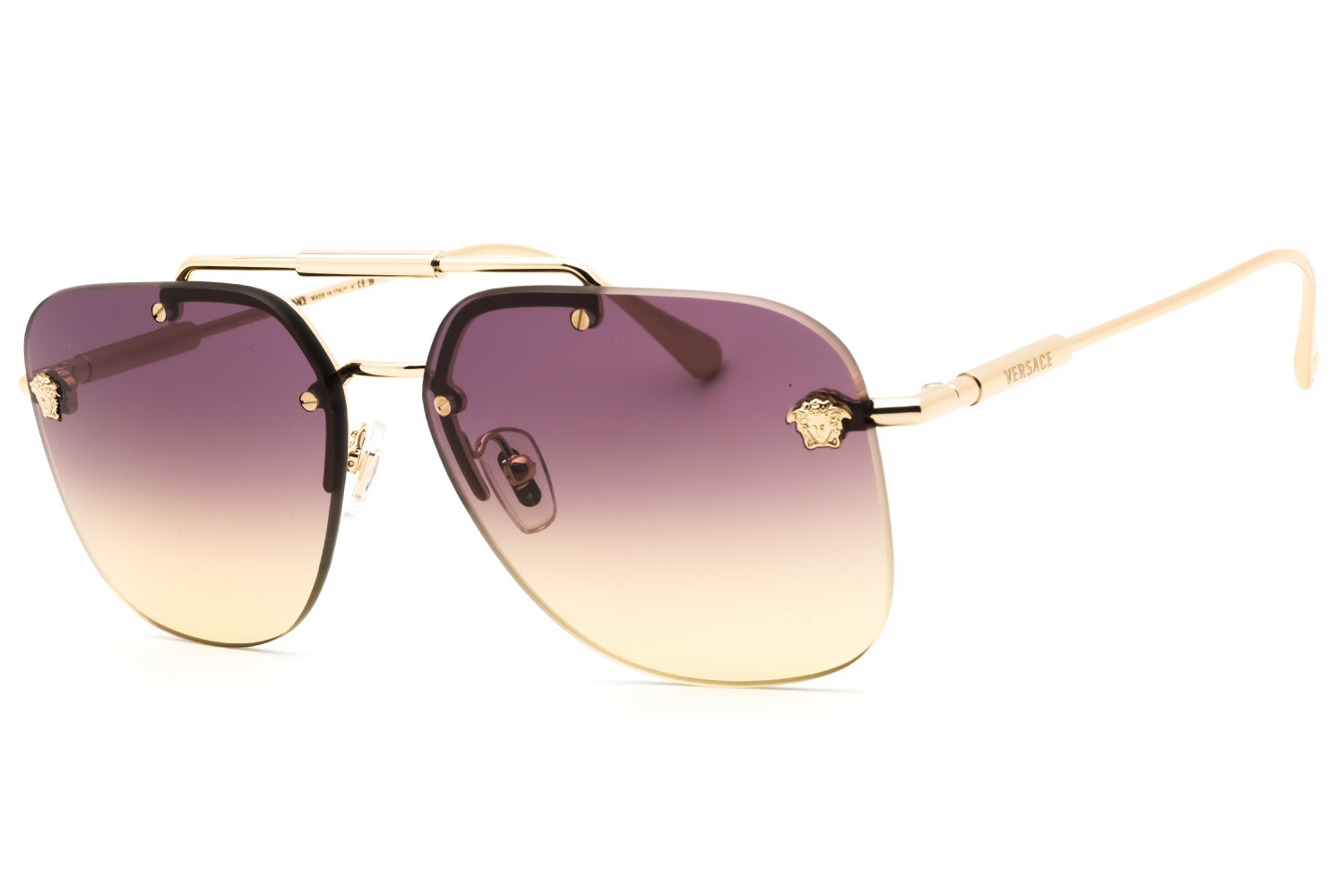Versace Rimless Gradient Sunglasses