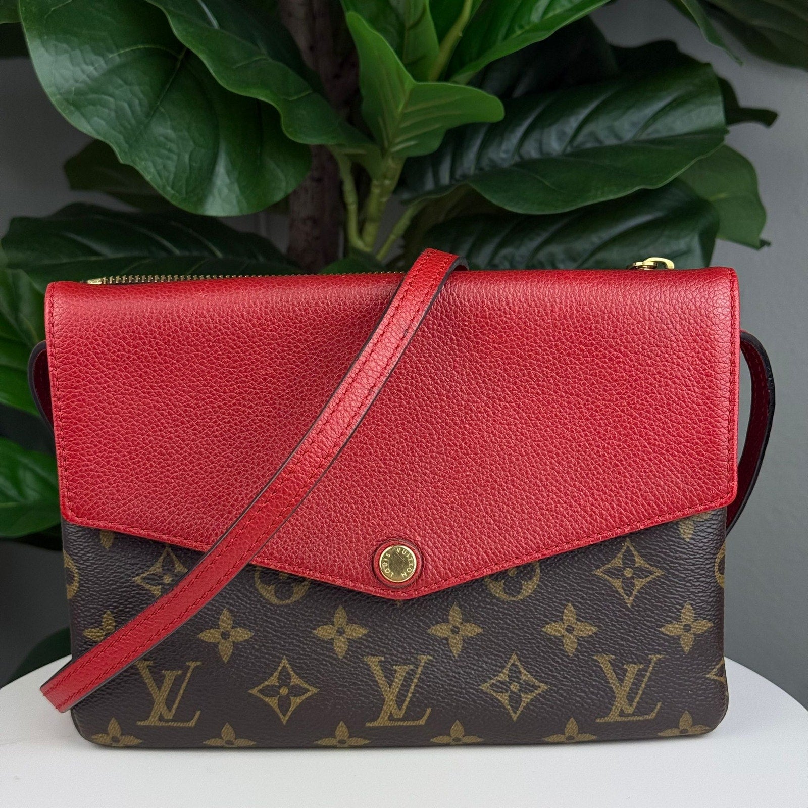 Authentic Louis Vuitton Monogram Twinset Bag