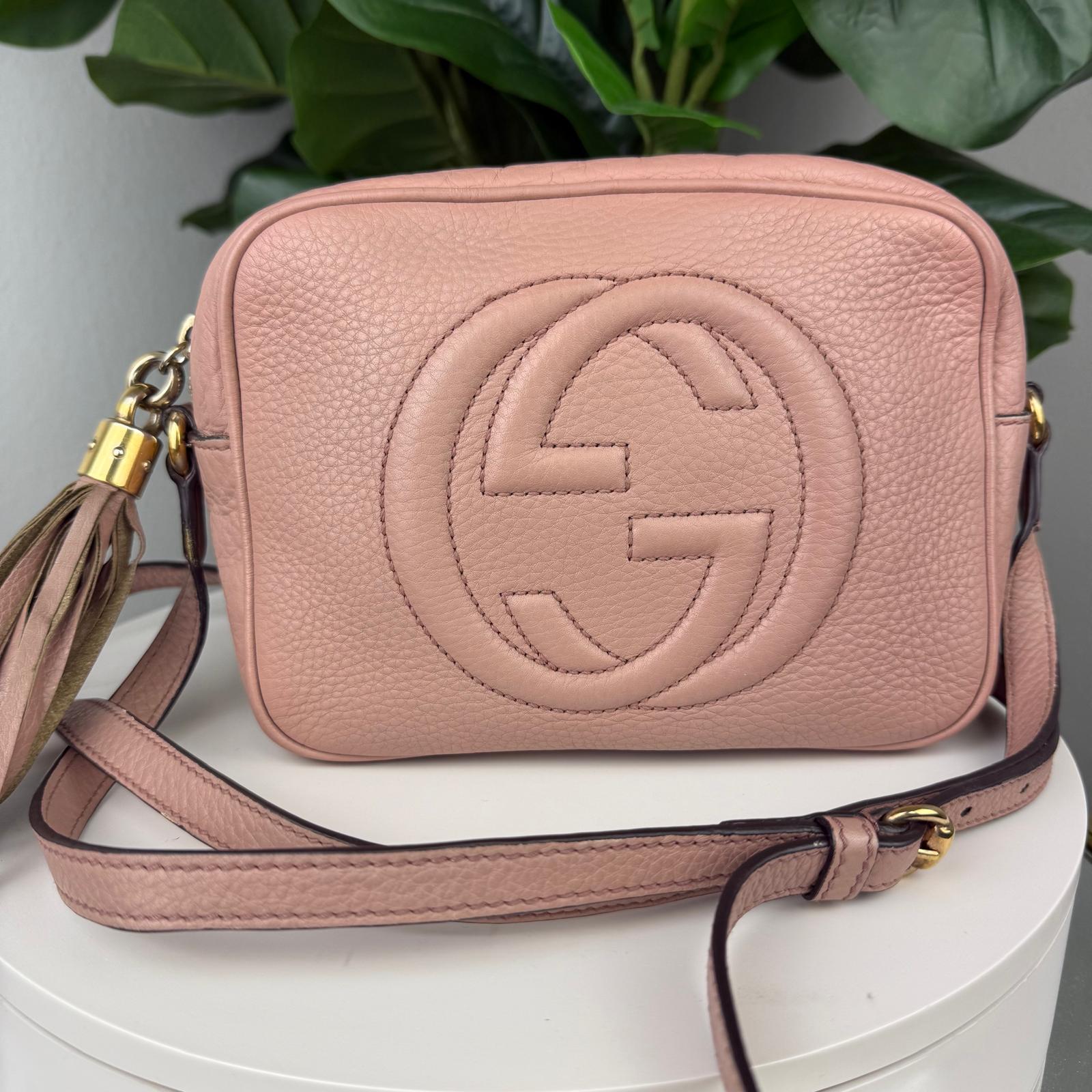 Authentic Gucci Soho Disco Crossbody Shoulder Bag