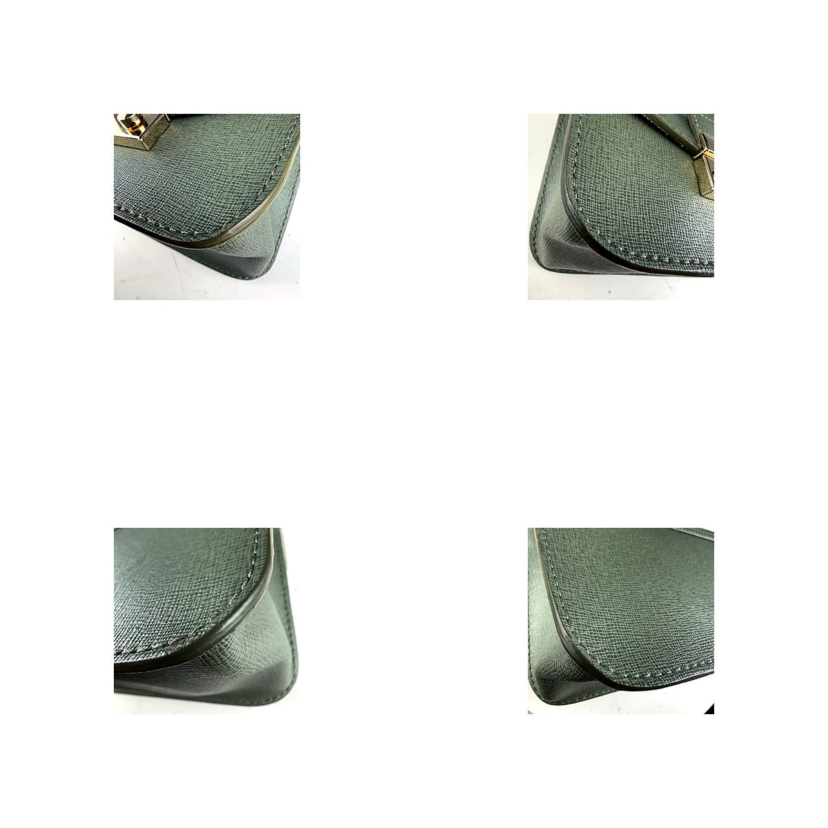 Furla Metropolis sage green crossbody - corner macros