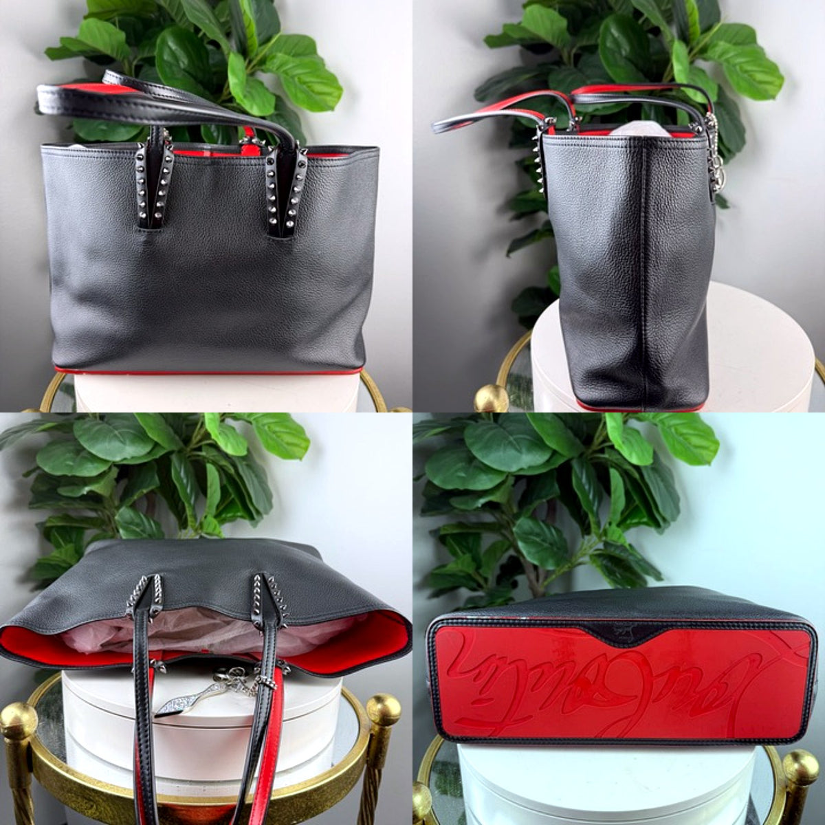 Christian Louboutin Cabata Black Leather Tote Red Lining - 03_detail_1.jpg