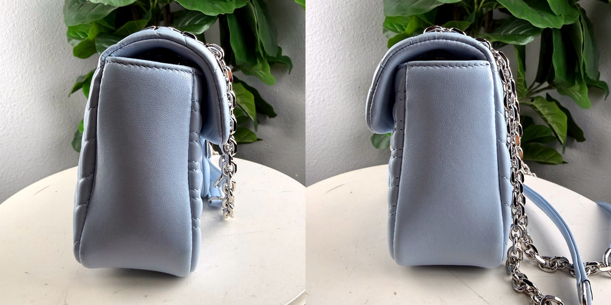Authentic Gucci GG Marmont Medium Matelassé Shoulder Bag Light Blue - 05_leftover_pair.jpg