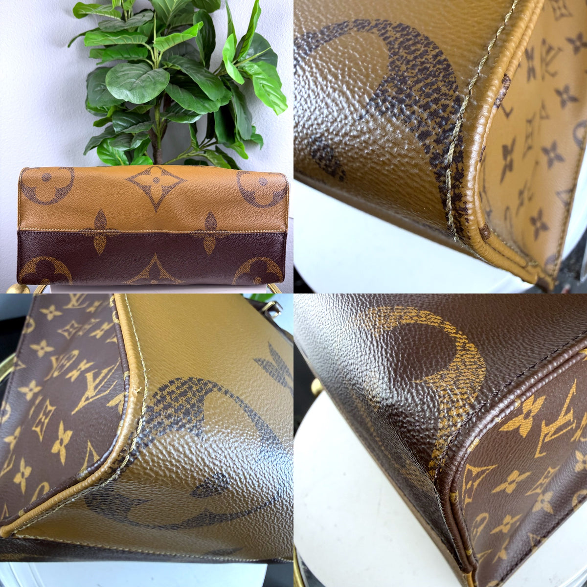 Authentic Louis Vuitton OnTheGo MM Monogram Giant Reverse Canvas Tote - 04_detail_2.jpg