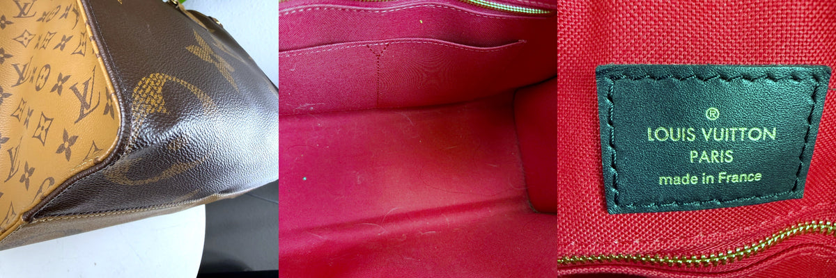 Authentic Louis Vuitton OnTheGo MM Monogram Giant Reverse Canvas Tote - 05_leftover_triple.jpg