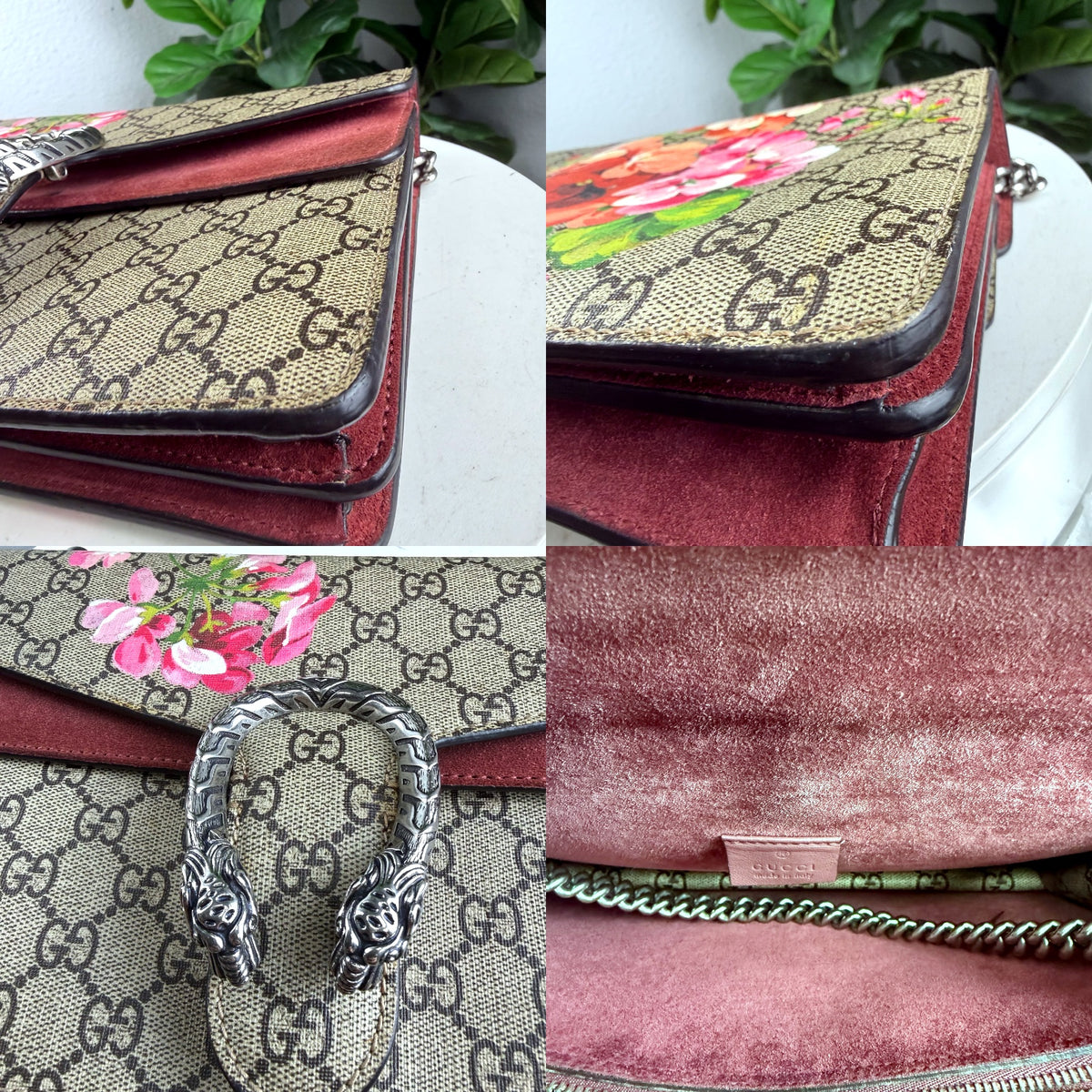 Authentic Gucci Dionysus Small GG Supreme Blooms Shoulder Bag - 04_detail_2.jpg