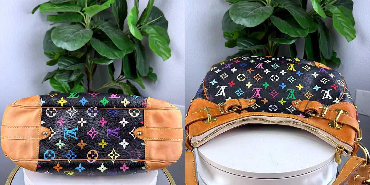 Authentic Louis Vuitton Multicolore Noir Marilyn Handbag Black - 05_extra.jpg