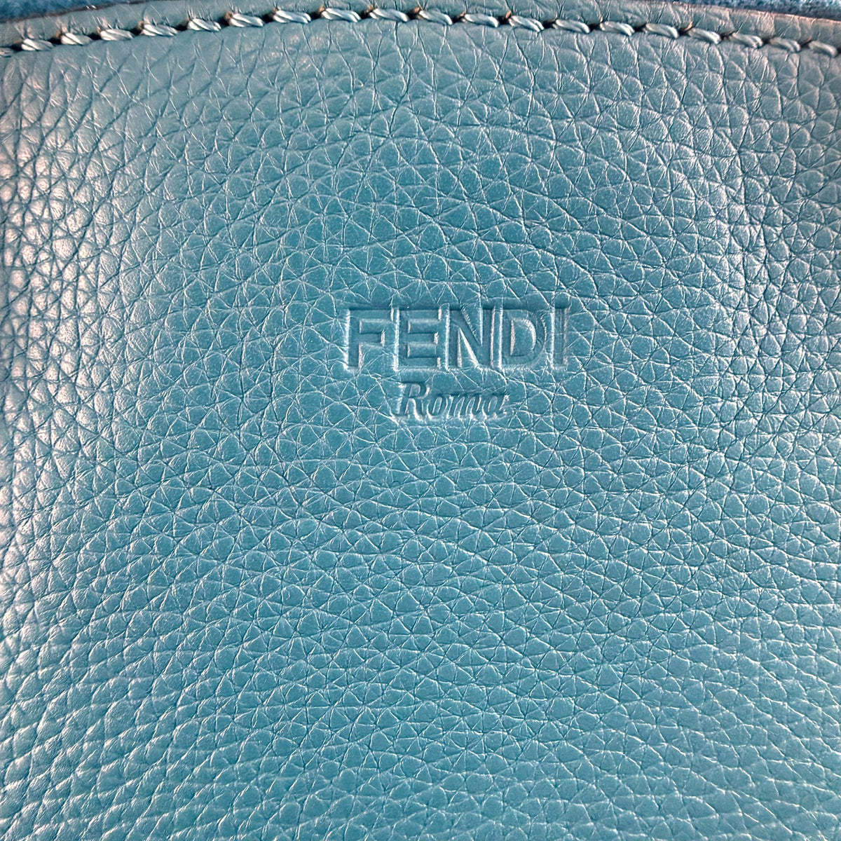 Authentic Fendi Selleria Peekaboo Tote Blue Leather Handbag - 03_photo.jpg