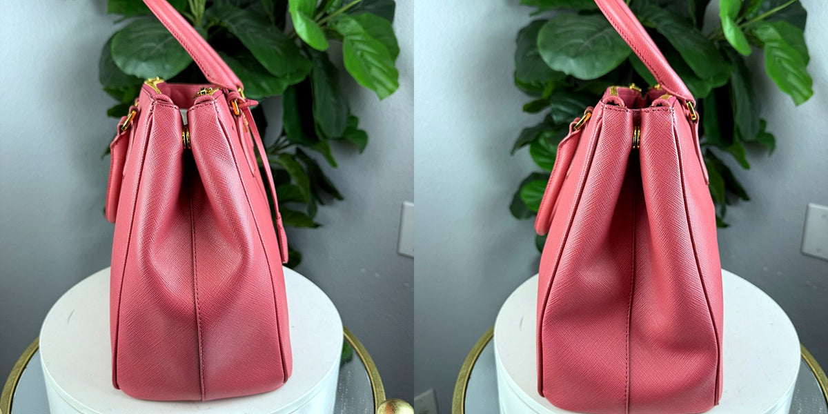 Authentic Prada Saffiano Lux Medium Galleria Tote Pink Leather - 04_sides.jpg