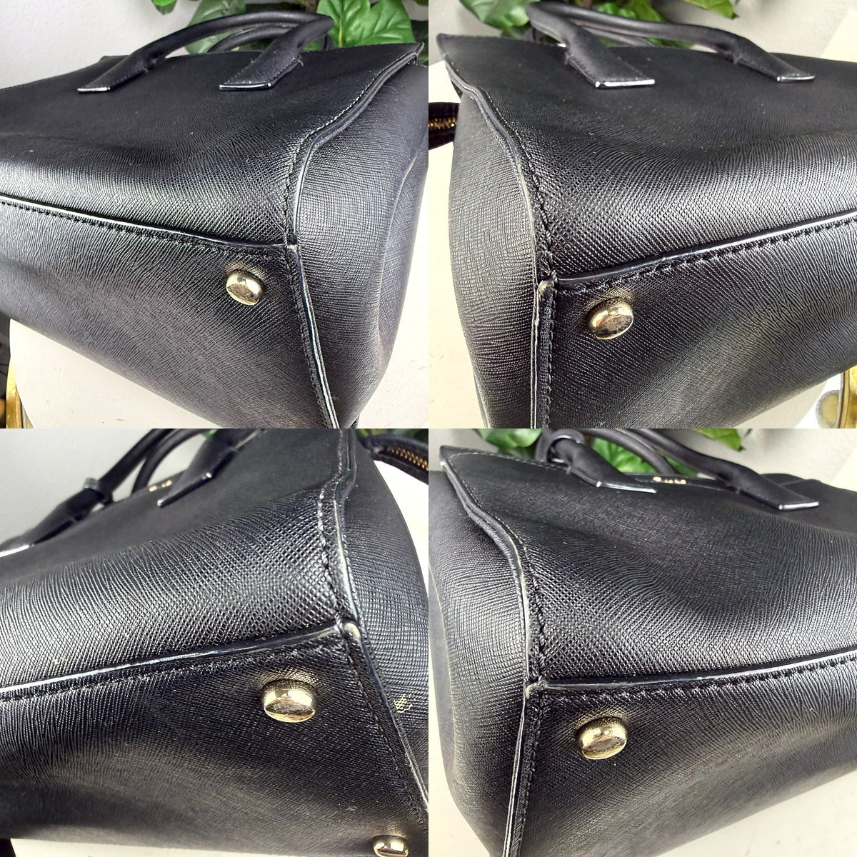Authentic Kate Spade New York Cameron Street Small Candace Satchel Charcoal Gray - 04_corners.jpg